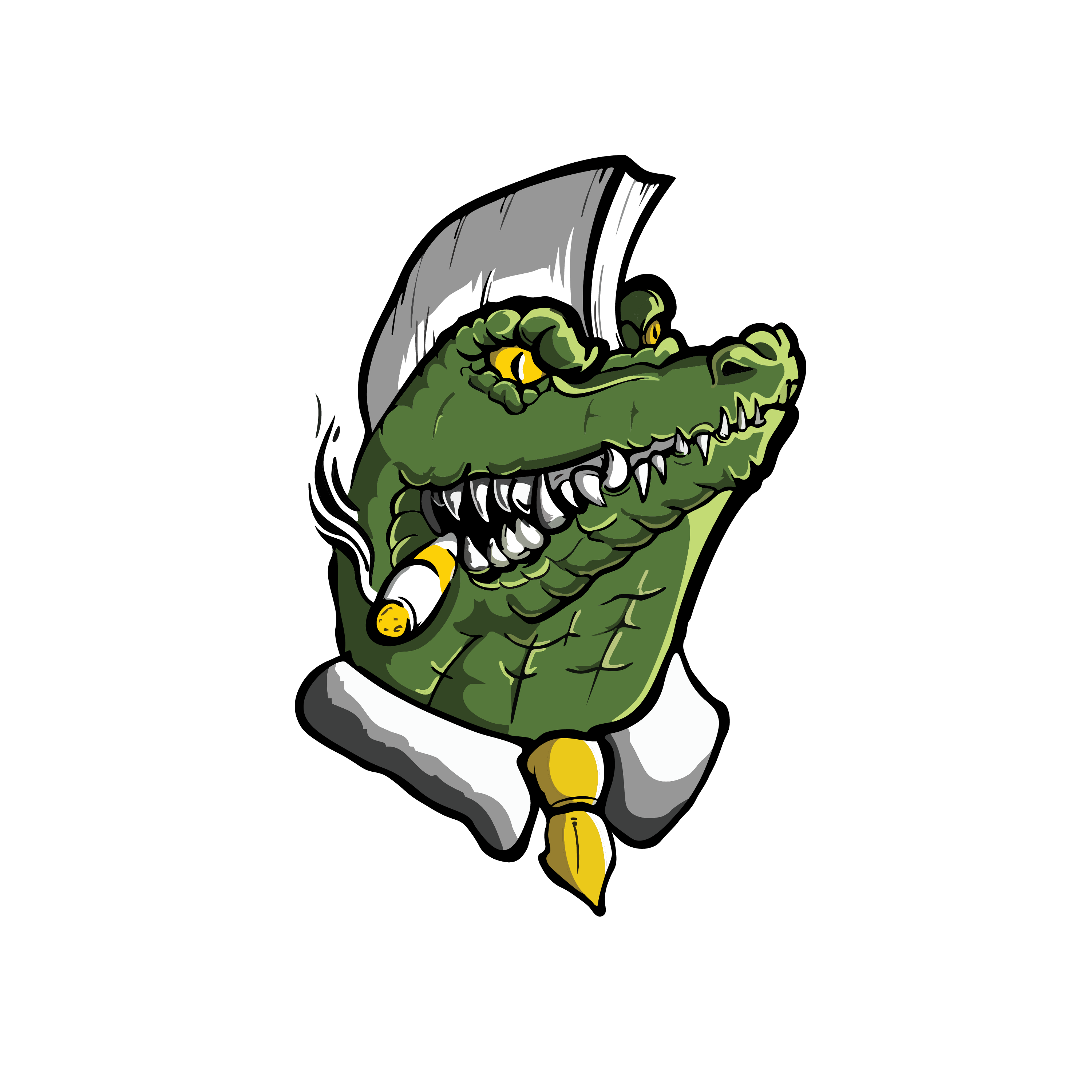 Ponas Aligatorius Logo
